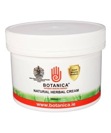 Botanica Natural Herbal Cream 300ml | Non Greasy and Easy to Apply Healing Energy | Beneficial on a Wide Range of Skin Conditions | Natural Insect Repellent