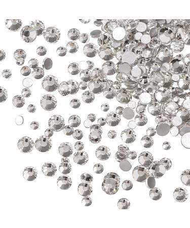 Jollin 3456 Flat Back Rhinestones Glass Pendants Gems for Nail Art 6 Sizes SS4 SS12 Crystal Mixed SS4 5 6 8 10 12 - Buy Online on GoSupps.com