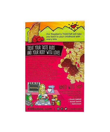 Bobo's Oat Bars Raspberry Jam Toaster Pastry  6.6 OZ - Buy Online on GoSupps.com