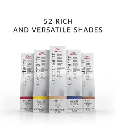 Wella Color Charm Gel Haircolor - 8RG Titan Red Blonde - Gray Coverage - Brown Tones - Buy Online on GoSupps.com