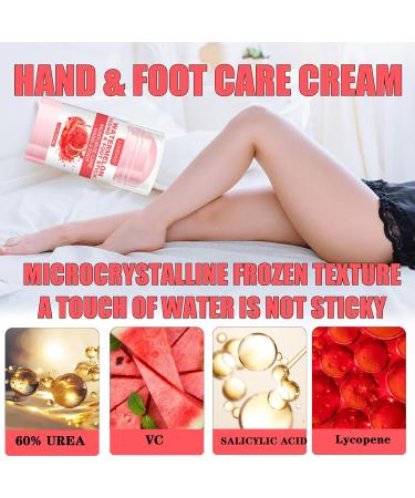  HISUNBEN Moisturizing and anti-crack foot cream with 60% urea - Cream for very dry feet - Heel balm relieves itching for dry cracked feet heels elbows and calluses. - Buy Online on GoSupps.com