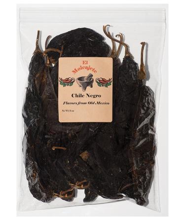 El Molcajete Brand Mexican Chiles Variety Pack - Ancho, Guajillo, Pasilla Negro (5 oz each) - 3 Resealable Bags for Authentic Mexican Recipes: Tamales, Salsa, Chili, Meats, Soups, Stews & BBQ - Buy Online on GoSupps.com