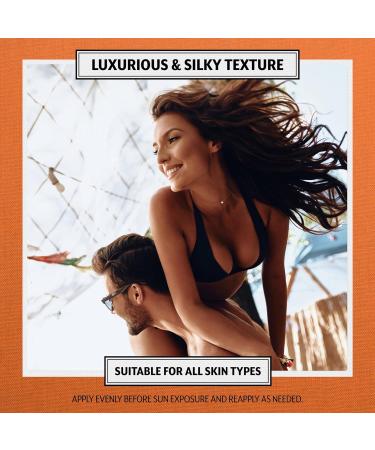 Summer Gel e Tanning Lotion Gel - USA Made SPF 4 | Hydrating & Quick Absorb Tanning Oil | Broad Spectrum UVA/UVB Protection | 3.12 OZ - Buy Online on GoSupps.com