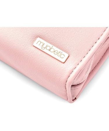 Myabetic Banting Diabetes Supply Case for Glucose Monitoring System Insulin Pens Insulin Vials Test Strips etc. (Blush) - Buy Online on GoSupps.com