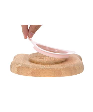 Buy Little Chums Mouse Pink Bamboo Suction Cup Plate - Eco-Friendly Slipproof Children's Dinnerware for Casual Dining | International Shipping Available - Buy Online on GoSupps.com