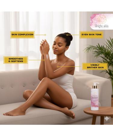 Bright Skin Cosmetics Brightening Body Lotion - 1 lbs Repairing & Anti-Aging Moisturizer for Smooth Brighter Complexion - Buy Online on GoSupps.com