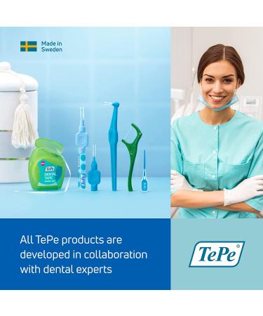 TePe Interdental Brush Extra Soft 8 Pack - 1.1mm Purple | Large Gaps Dental Cleaning Brush - Buy Online on GoSupps.com