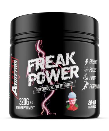 Freak Power Pre Workout 320g Pre Workout Powder (Strawberry Slush)