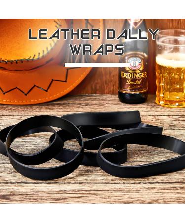 Deekin 20pc Black Rubber Roper Wrap for Saddle Horn - Dally Wraps for Horse - High Quality - Buy Online on GoSupps.com