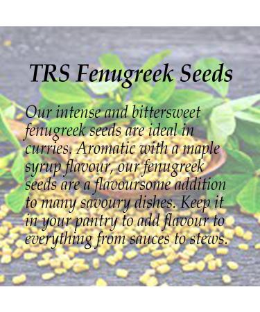 TRS fenugreek seeds methi 100 g with Kajal wheatfree lightly roasted 100 natural ideal for curry spice mixtures and tea premium quality vegan and glutenfree 100 GRAMM - Buy Online on GoSupps.com