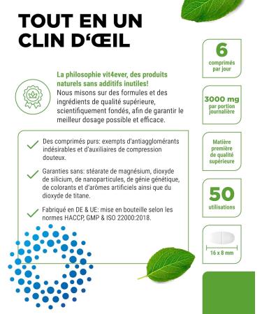 Marine Collagen - 300 Tablets - 3000 mg per daily serving - Premium: 100% hydrolyzed fish collagen peptide type 1 - Fish Collagen - High dosed - Buy Online on GoSupps.com