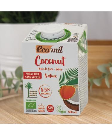 ALMOND ECOMIL BEBIDA DE COCO COCONUT produit sp cialis pour un usage quotidien s int gre facilement dans une routine de tous les jours et convient ceux qui privil gient des produits efficaces au - Buy Online on GoSupps.com