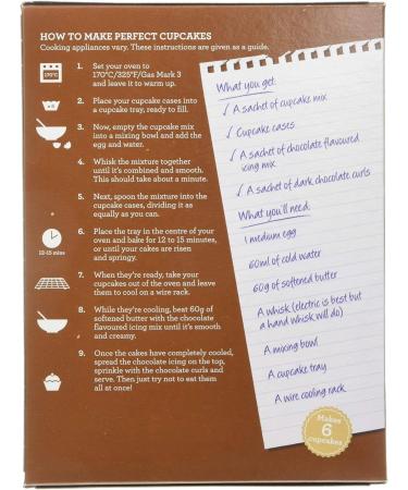 Morrisons Double Chocolate Cupcake Kit 302g - Buy Online on GoSupps.com