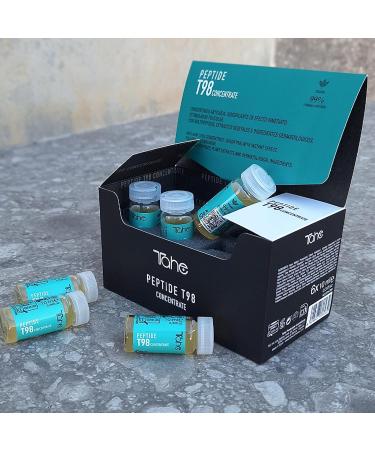 Tahe Peptide T98 Vegan Densifying Anti-Hair Loss Concentrate with Multi-Peptides 99% Natural Formula 6 x 10 ml - Buy Online on GoSupps.com