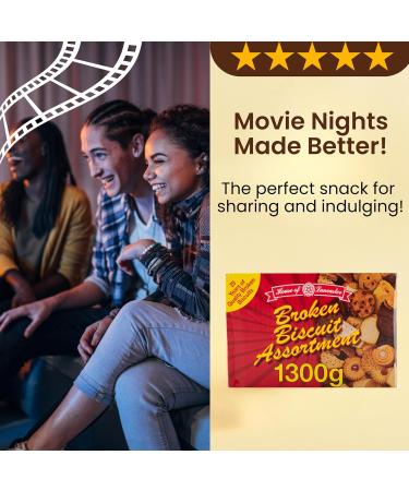  Savvy Puppy Broken Biscuits Assorted Broken Biscuits Chocolate Biscuit Mix Premium Selection of Assorted Biscuits Family Sweet Treats 1300g Pack - Buy Online on GoSupps.com