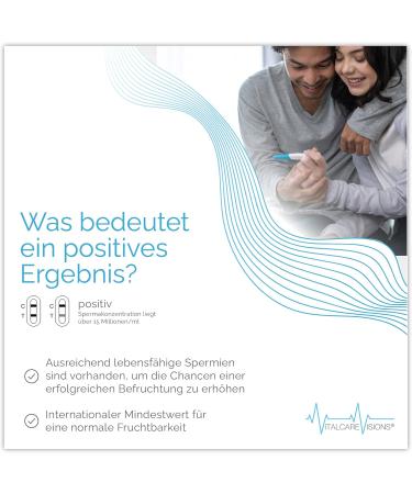 VCV Homecheck Fertility Test for Men | Measure Sperm Concentration | Discreet Home Spermia Test | Easy & Accurate Infertility Solution - Buy Online on GoSupps.com
