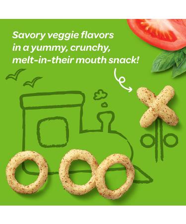 Happy Baby Organics Snackers Baked Grain Snack Veggie Variety Pack - 1.5oz (Pack of 6) - Buy Online on GoSupps.com