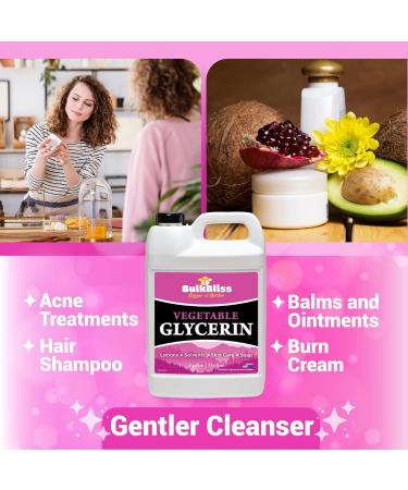 Buy Food Grade Vegetable Glycerine - Non-GMO 1 Gallon for Skin & Crafts | International Shipping - Buy Online on GoSupps.com
