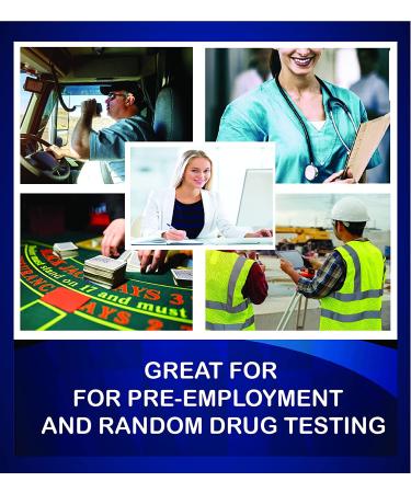 10 Pack DrugExam Highly Sensitive Marijuana THC 20 ng/mL Single Panel Test Kit - Detect THC in Urine up to 45 Days - Pack of 10 - Buy Online on GoSupps.com