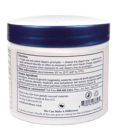 Noodle & Boo Ultimate Baby Ointment for Eczema & Diaper Rash Healing - 10oz - Buy Online on GoSupps.com