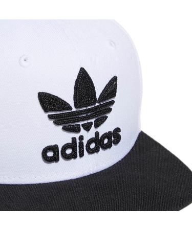 adidas Trefoil Chain Snapback Cap - Kids' One Size White/Black/Black - Buy Online on GoSupps.com