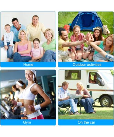 Medicine Pocket Travel Pharmacy Bag - Large Capacity Waterproof Emergency Storage | 2-Pack Gray First Aid Bags for Travel Home & Office - Buy Online on GoSupps.com