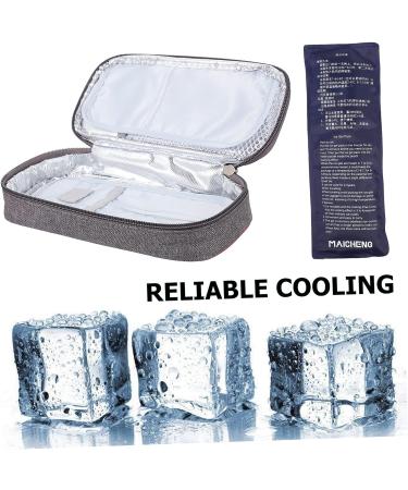 Healifty Insulin Cooler Bag - Portable Ice Bag Protective Sleeve for Travel - Japanese & Korean Design - 21X4.5X10cm - Buy Online on GoSupps.com