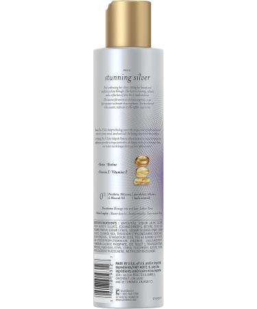 Pantene Stunning Silver Brightening Purple Shampoo for Dyed Gray and Silver Hair Paraben Free 285 mL - Buy Online on GoSupps.com