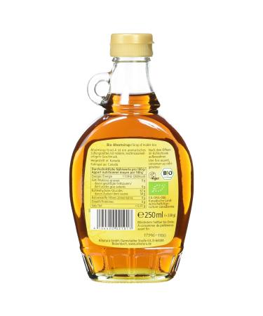 Alnatura Organic Maple Syrup Grade A from Canada - 250ml | Premium Quality Fast International Shipping - Buy Online on GoSupps.com
