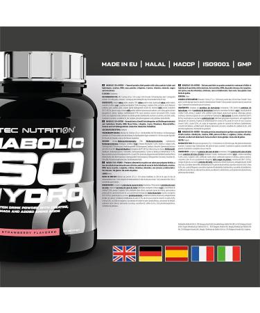 Scitec Nutrition | Anabolic Iso+hydro (2.35 kg) | Protein + Creatine + HMB + Maca + Amino Acids - Buy Online on GoSupps.com