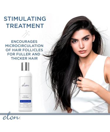 Elon Thinning Hair Scalp Cleanser & Matrix 5000 Complete Biotin Hair Vitamins Bundle - (60 Hair Growth Pills) - Biotin 5000mcg Vitamins for Hair Growth  - Buy Online on GoSupps.com