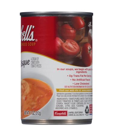 Campbell's Tomato Bisque Soup 11oz - Rich & Creamy Flavor - Buy Online on GoSupps.com