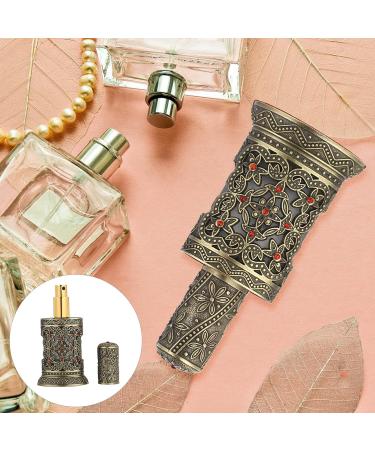 Perfume Bottle Aromatherapy Bottle Fragrance Containers Spray Essential Oil Container Vintage Glass Bottle Makeup Mister Men Ornaments Composite Material Travel Pure Dew - Buy Online on GoSupps.com