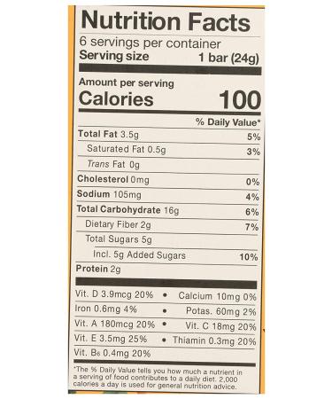 MADEGOOD Organic Sweet & Salty Granola Bars - 6 Count, 5.1 oz | Healthy Snack Option - Buy Online on GoSupps.com
