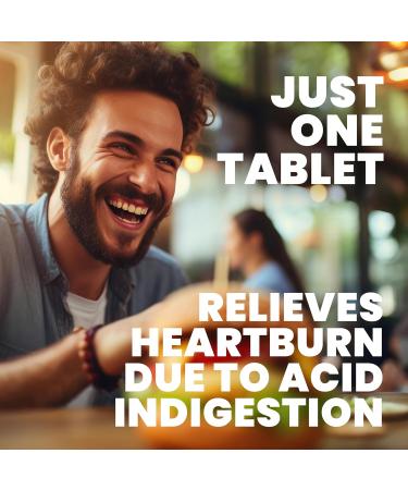 GoodSense Dual Action Complete Chewable Acid Reducer and Antacid Tablets Berry Flavor Helps to Relieve Heartburn Due to Acid Indigestion 25 CT (Pack of 3) Berry 25 Count (Pack of 3) - Buy Online on GoSupps.com