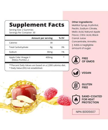 BeLive Apple Cider Vinegar Capsules - 60 Apple-Sourced Wellness Capsules - Buy Online on GoSupps.com