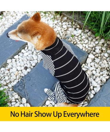 Buy Surgical Recovery Suit for Dogs - Breathable Postoperative Pajamas Anti-Lick & Abdominal Wound Support Size S Black | International Shipping Available - Buy Online on GoSupps.com