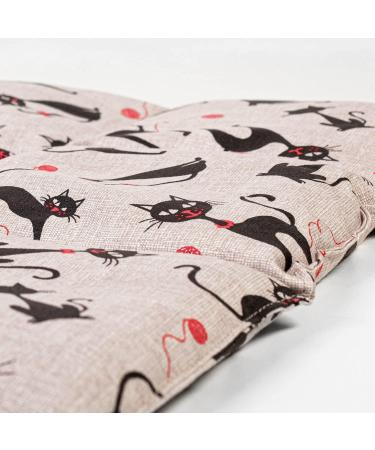 Country of Giraffe Large 40x30cm Rapeseed Pillow - Heat Pillow for Cats | 6 Chamber Grain Pillow for Back & Abdominal Support - Ideal for Cats - Buy Online on GoSupps.com