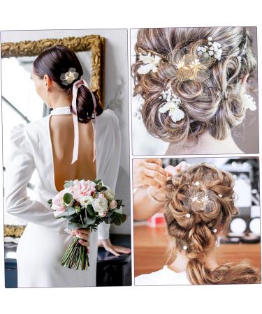 DOITOOL manual bride headdress Metal wild crystal bride plastic hair comb Miss the flowers Hair up girl headpieces for Hairpin alloy hair accessories hair accessories for women - Buy Online on GoSupps.com
