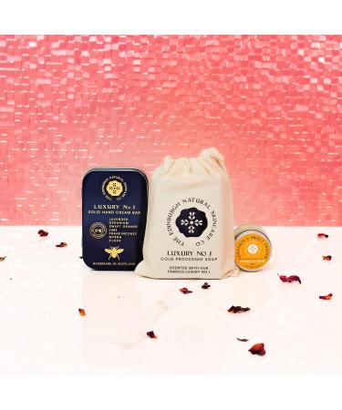 Luxury Gift Box | Luxury No.1 Scented Hand Cream Bar | Beautifully Scented Soap Bar | Moisturising And Luxurious Lip Balm | Gift For All Occasions Luxury No.1 Gift Box - Buy Online on GoSupps.com