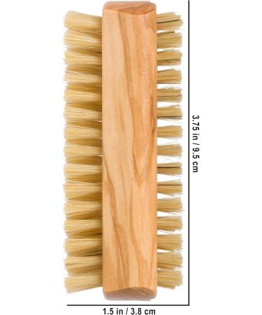 Redecker Olive Wood Nail Brush - Eco-Friendly & Durable | Ideal for Nail Care | 1 St - Buy Online on GoSupps.com