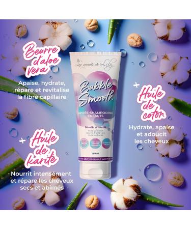 Les Secrets de Loly Bubble Smooth Apr s-shampooing enfant d m lant Nourrit & d finit les boucles Cheveux boucl s fris s et cr pus (enfants) +98% d'origine naturelle 250 ml 2025 - Buy Online on GoSupps.com