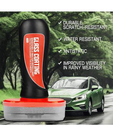 Louisx Glass Cleaning Board Glass Coating for Windshield 2024 New Upgraded Windshield Hydrophobic Improves Clarity and Visibility for Enhancing The Visual Effects of Automotive Windshields (2pcs) - Buy Online on GoSupps.com