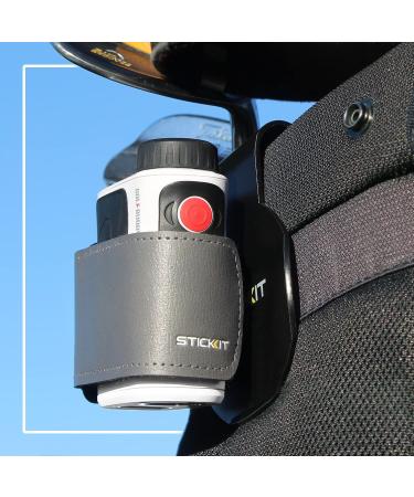 STICKIT Magnetic Rangefinder Strap - Securely Attach to Golf Carts and Clubs | Slim Adjustable Design | Gen3 Grey - Buy Online on GoSupps.com