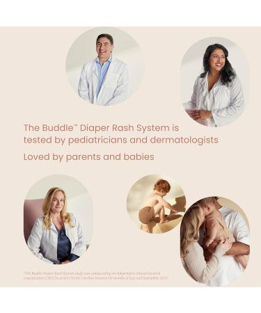 Diaper Rash Gift Set - 4-Piece Kit with 40% Zinc Oxide Ointment Cream Foam Cleanser & Silicone Spatula - Ideal for Baby Care - Buy Online on GoSupps.com