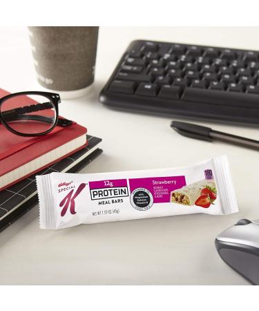 Buy Special K Protein Meal Bars Strawberry - 8 Count (12.7 oz) | Healthy Snacks for Weight Loss - International Shipping Available - Buy Online on GoSupps.com