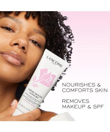 Lanc me Essentials Skincare duo - Cr me Mousse Confort Foaming Facial Cleanser 4.2 Fl Oz & Supra Screen Invisible Serum Sunscreen SPF 50+ - Anti-Aging Correction & Protection - Buy Online on GoSupps.com