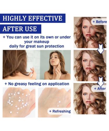 Face Sunscreen SPF 50+ PA+++ - Lightweight Tinted Waterproof & Hydrating Travel Size Lotion for Men & Women - Buy Online on GoSupps.com