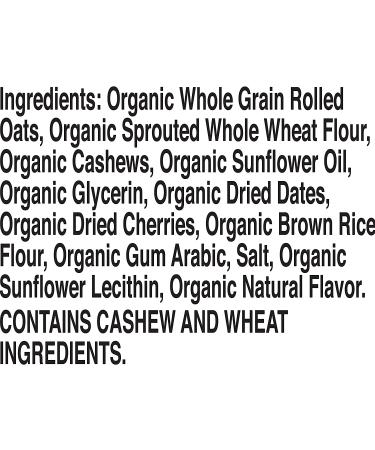 Cascadian Farm Organic Cherry Cashew Chewy Granola Bars - 6 oz, 5 Count | No Added Sugar - Buy Online on GoSupps.com