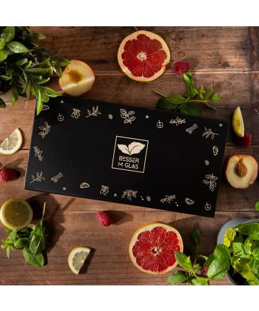 Better in the Glass Organic Tea Gift Set - Spiced Sweet Chai Merry Cinnamon & Ginger - 150 Sugar-Free Loose Tea Portions | Vegan & Sustainable Tea Gift - Buy Online on GoSupps.com